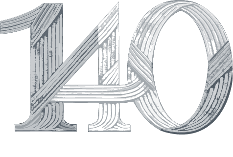 140th Years Anniversary Logo