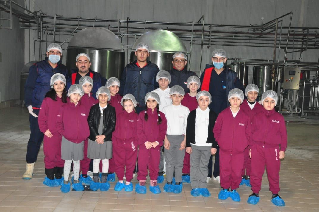 Yogurt Factory Visit CADMUS® International School Duhok